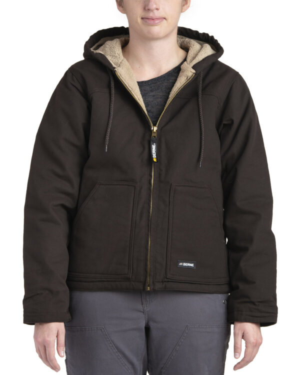 Berne Ladies' Softstone Hooded Coat WHJ43