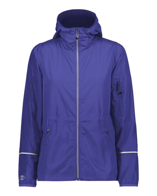 Women's Packable Hooded Jacket - Image 4