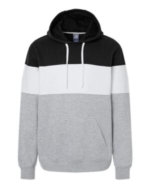 Men's Varsity Fleece Colorblocked Hooded Sweatshirt
