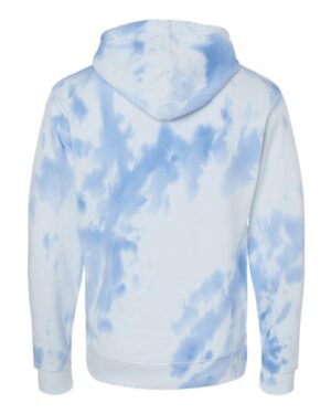 Alternative view of Men's Tie-Dyed Fleece Hooded Sweatshirt