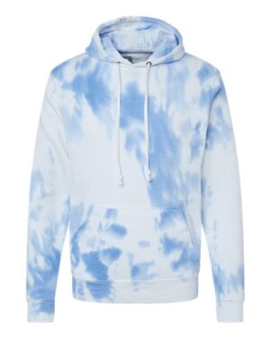 Men's Tie-Dyed Fleece Hooded Sweatshirt