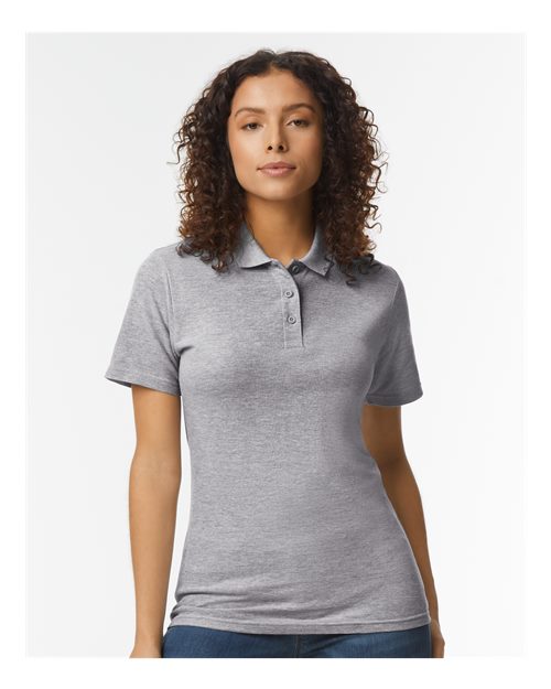 Women's Softstyle® Pique Polo - Image 10