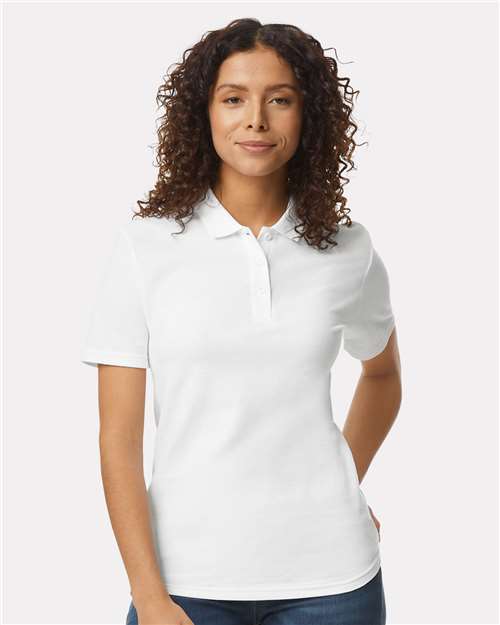 Women's Softstyle® Pique Polo - Image 16