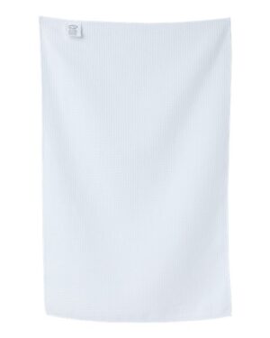 Alternative view of Sublimation Waffle Weave Golf Towel