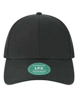 Lo-Pro Snapback Trucker Cap - Black/ Black
