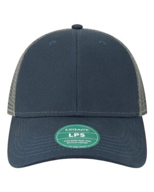 Lo-Pro Snapback Trucker Cap - Navy/ Dark Grey