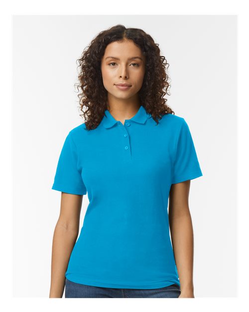 Women's Softstyle® Pique Polo - Image 4
