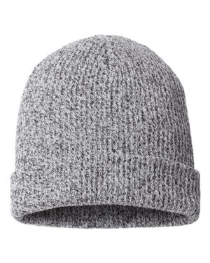 Alternative view of Whirlibird™ Cuffed Beanie - White Marled