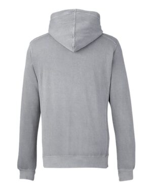 Alternative view of Unisex Pigment-Dyed Fleece Hooded Sweatshirt