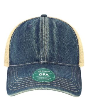 Old Favorite Trucker Cap - Blue Denim/ Khaki
