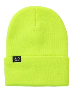 Coleman Cuffed Beanie - Neon Yellow