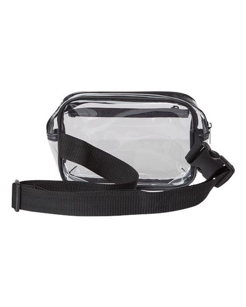 Clear Stadium 2-Pocket Fanny Pack/Crossbody Bag - Image 2