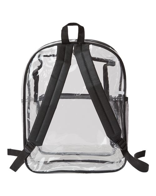 Large 17" Heavy Duty Clear Backpack - Image 2