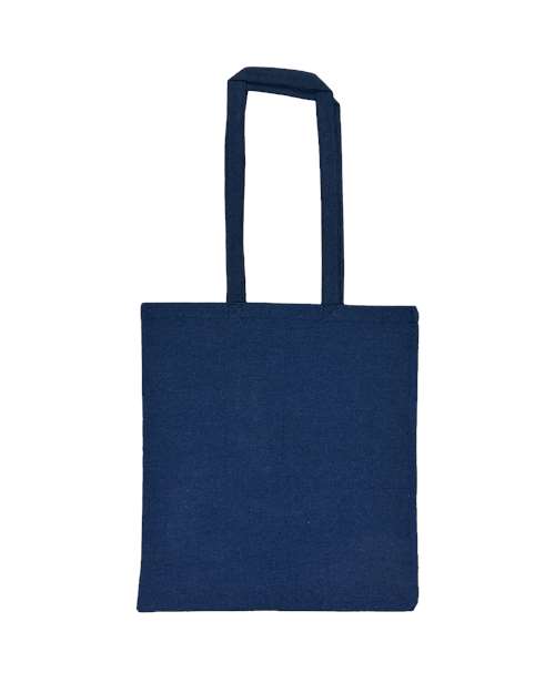 Lightweight Recycled Canvas Tote Bag with Extended Handle - Image 9