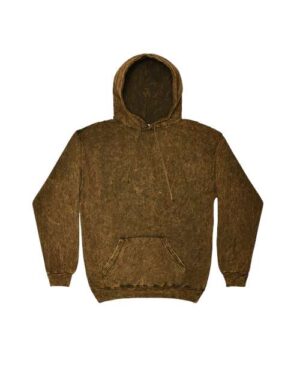 Alternative view of Unisex Mineral Wash Hooded Sweatshirt