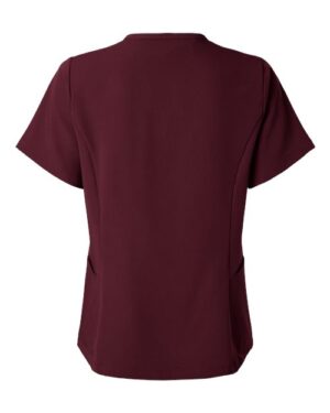 Alternative view of Women's Calix Fit & Flare Scrub V-Neck Top