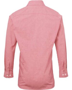 Alternative view of Men's Microcheck Gingham Cotton Shirt