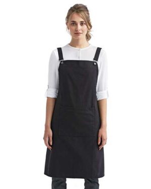 Alternative view of Cross Back Barista Bib Apron