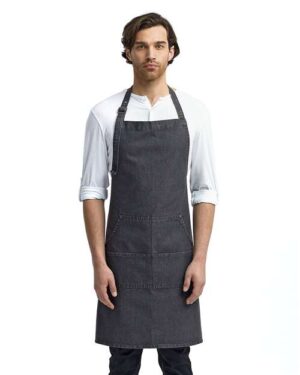 Alternative view of Jeans Stitch Denim Bib Apron
