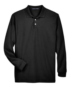 Men's Pima Piqué Long Sleeve Polo