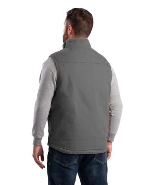 Alternative view of Men's Heartland Sherpa-Lined Washed Duck Vest