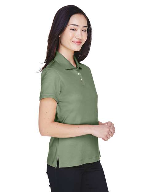 Women's Perfect Pima Interlock Polo - Image 4