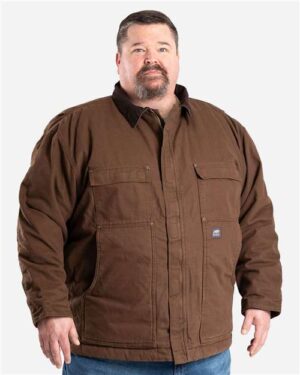Alternative view of Men's Tall Highland Washed Chore Coat