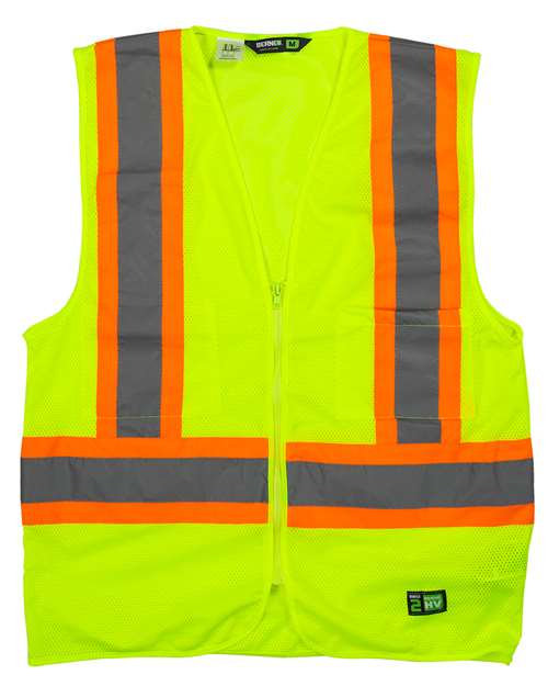 Unisex Hi-Vis Class 2 Multi-Color Vest