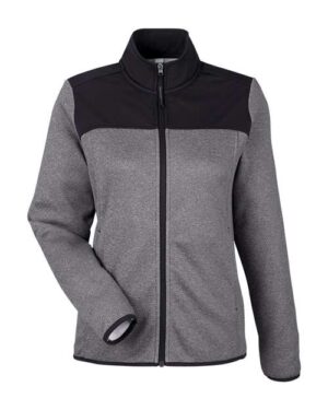 Women's Venture Heathered Stripe Hybrid Jacket