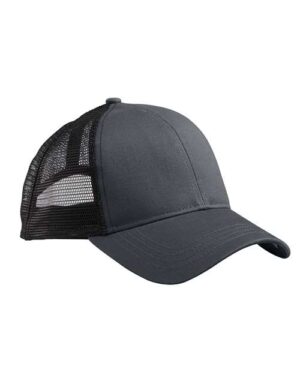 Eco Trucker Cap - Charcoal/ Black