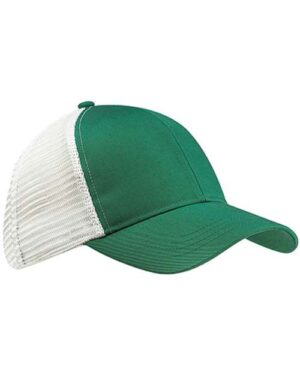 Eco Trucker Cap - Green/ White