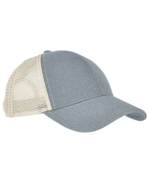 Hemp Blend Trucker Cap - Charcoal/ Oyster