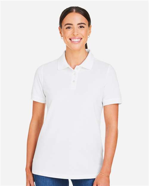 Women's Valiant Cotton Snag Protect Polo - Image 4