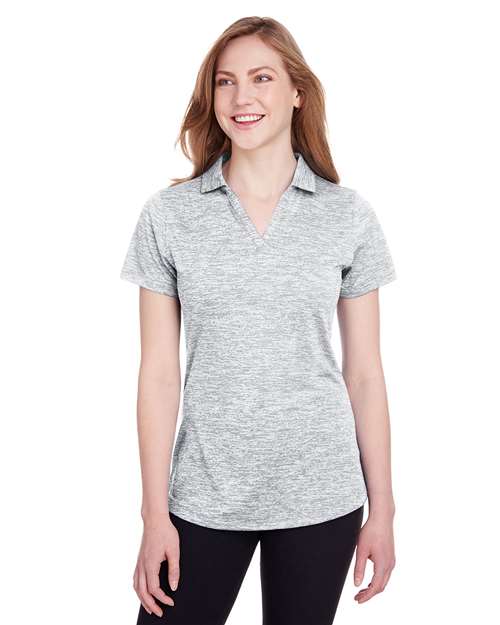 Women's Icon Heather Polo - Image 4