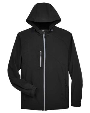 Men's Prospect Two-Layer Fleece Bonded Soft Shell Hooded Jacket