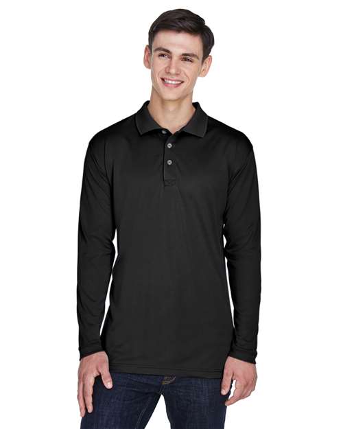 Men's Cool & Dry Sport Long Sleeve Polo