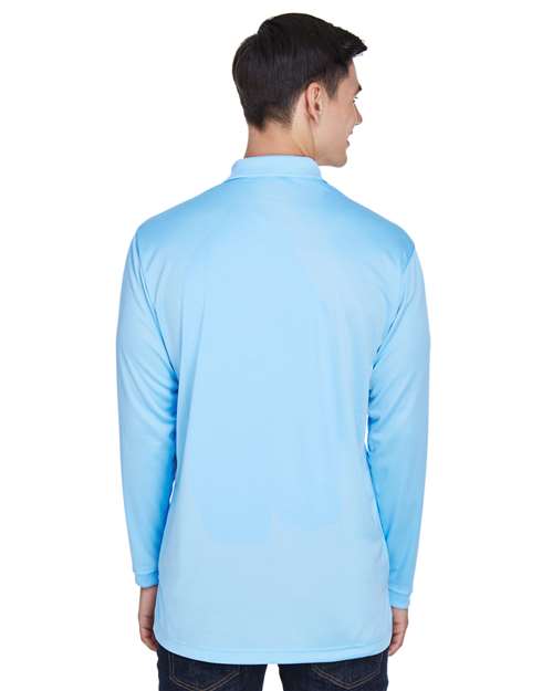 Men's Cool & Dry Sport Long Sleeve Polo - Image 6