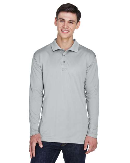 Men's Cool & Dry Sport Long Sleeve Polo - Image 7
