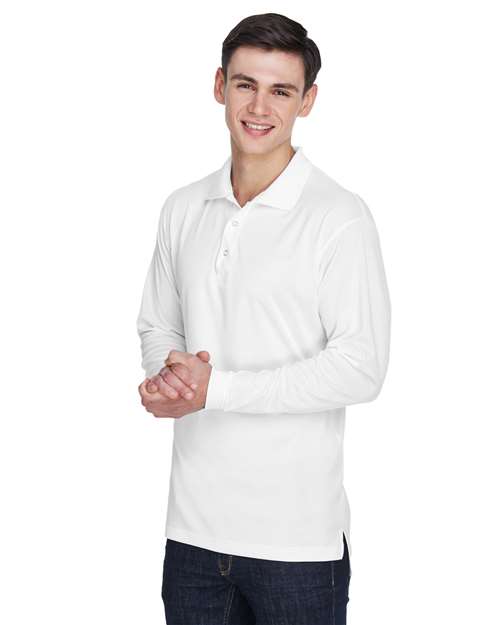 Men's Cool & Dry Sport Long Sleeve Polo - Image 14