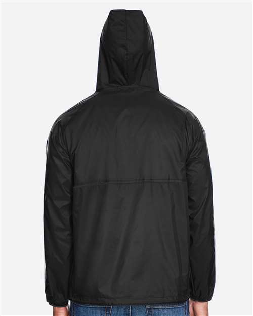 Unisex Packable Hooded Nylon Jacket - Image 5