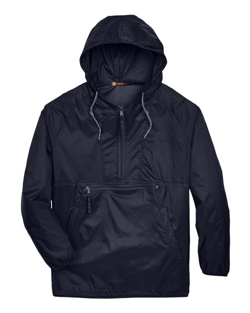 Unisex Packable Hooded Nylon Jacket - Image 6