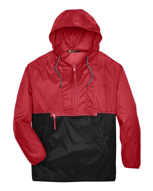 Unisex Packable Hooded Nylon Jacket - Image 11