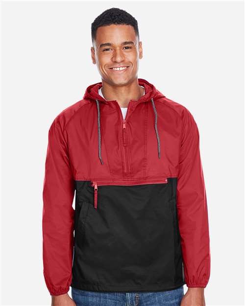 Unisex Packable Hooded Nylon Jacket - Image 13