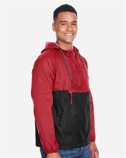 Unisex Packable Hooded Nylon Jacket - Image 14