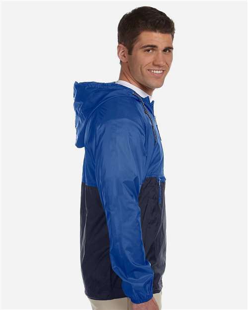 Unisex Packable Hooded Nylon Jacket - Image 19