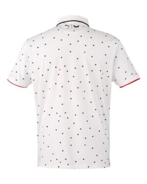 Alternative view of Men's Volition Skylight Patriotic Polo