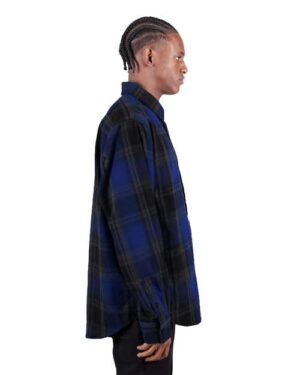 Alternative view of Men's Plaid Flannel Overshirt