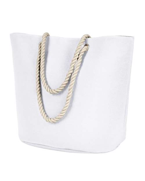 Polyester Canvas Rope Tote - Image 2