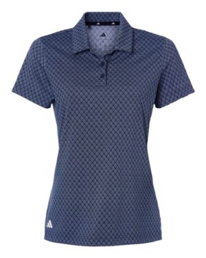Women's 4-Way Stretch Printed Polo
