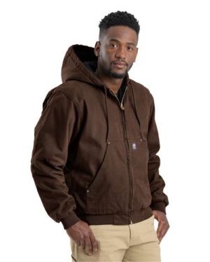 Alternative view of Men's Tall Heartland Washed Cotton Duck Hooded Jacket